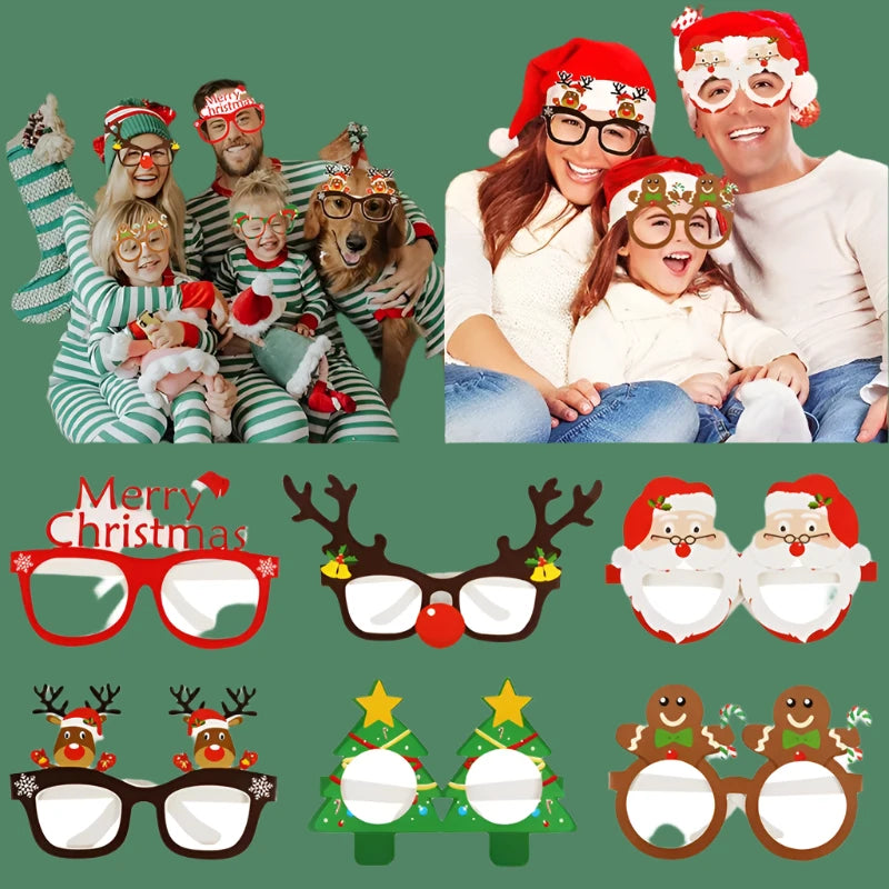 9pc Set of  Christmas Glasses