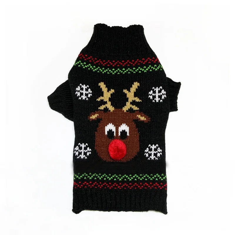 Rudolph Christmas Dog Sweater