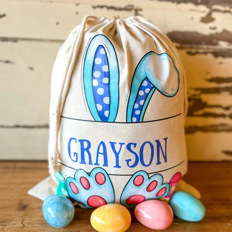 Personalized Easter Bunny Gift Sack