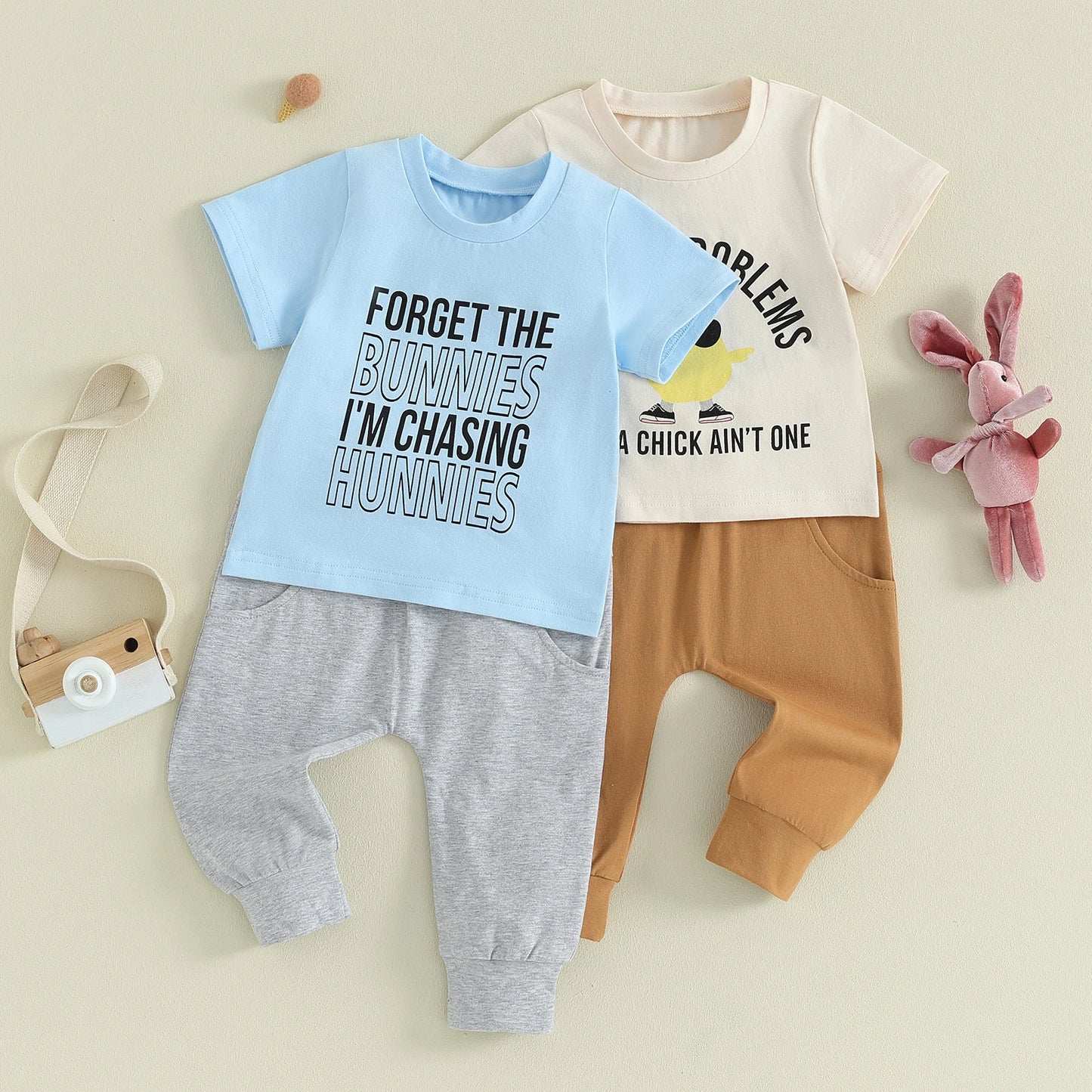 Boys Easter 2pc Funny Outfit