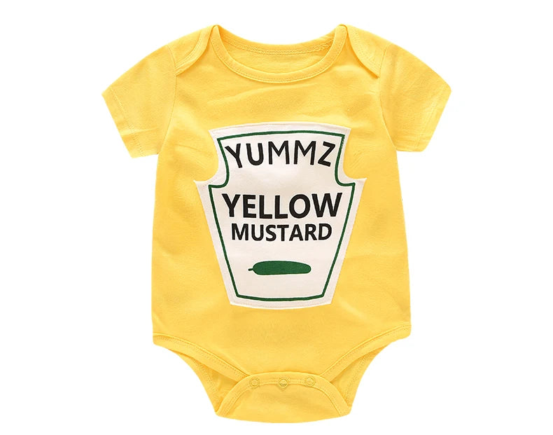 Ketchup & Mustard Baby Bodysuits