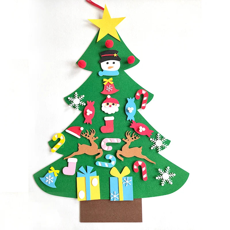 Children's DIY Felt Christmas Tree