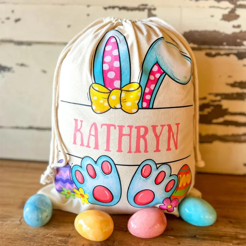 Personalized Easter Bunny Gift Sack