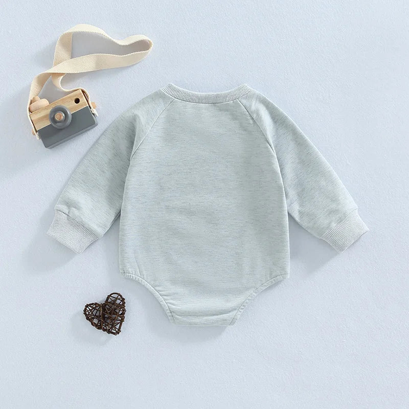 Baby French Fry Sweatshirt Romper