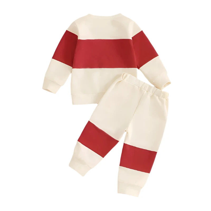 Santa Baby Block Contrast Tracksuit for Babies & Toddlers