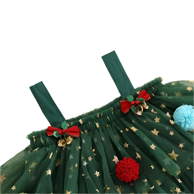 Little Girls Christmas Party Dress