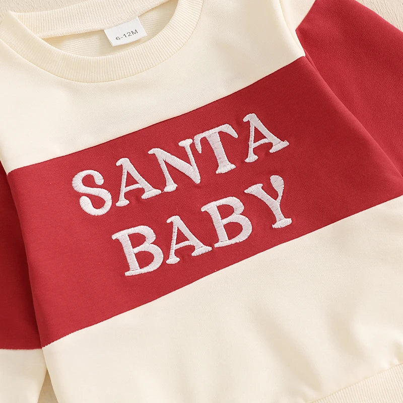 Santa Baby Block Contrast Tracksuit for Babies & Toddlers