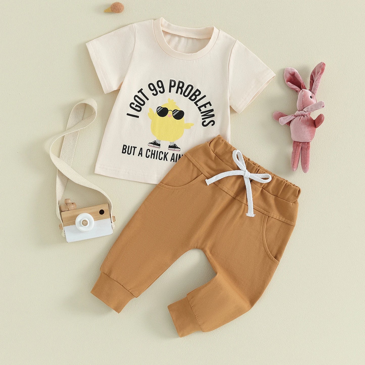 Boys Easter 2pc Funny Outfit