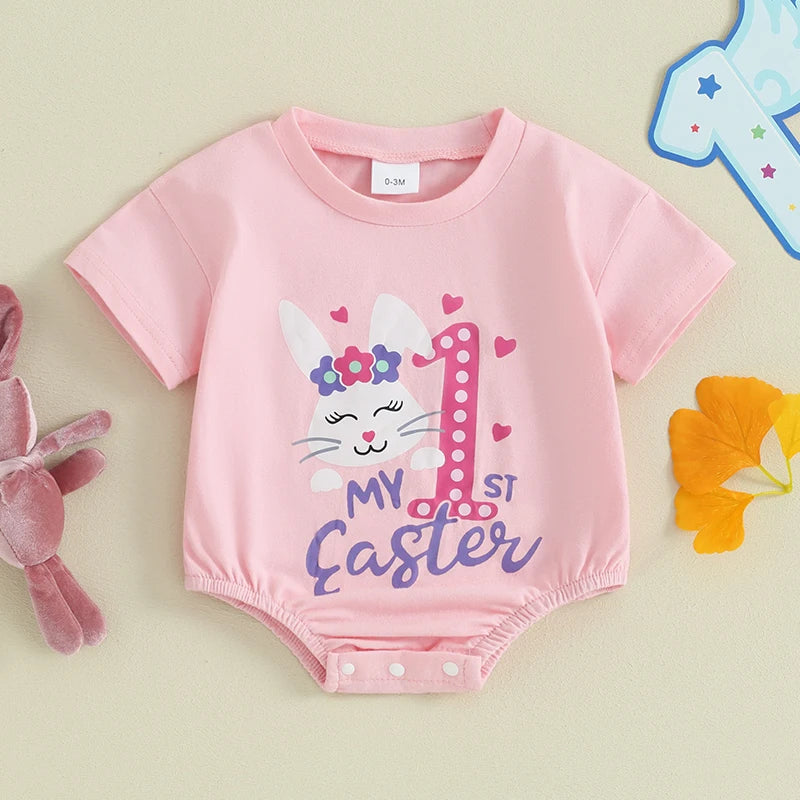 My 1st Easter T-Shirt Romper