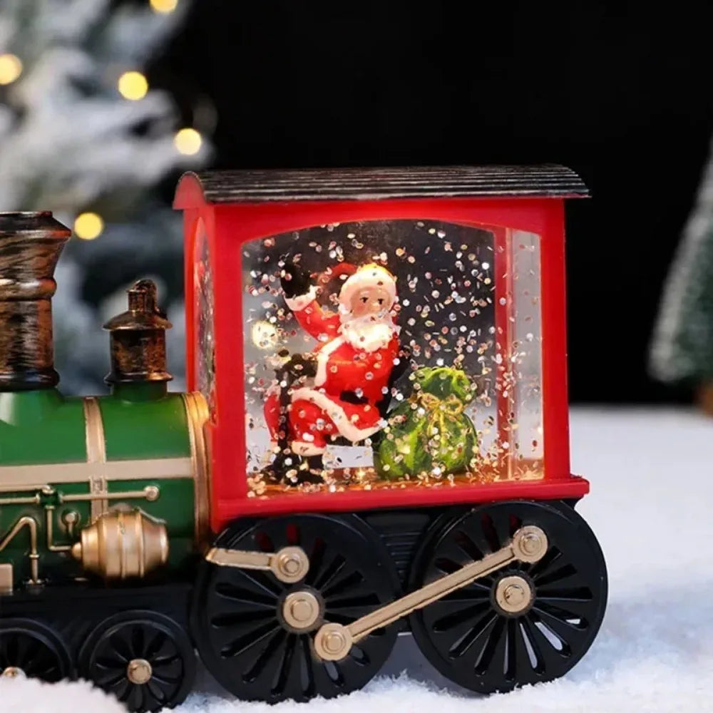 LED Christmas Train Ornament