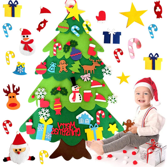 Children's DIY Felt Christmas Tree