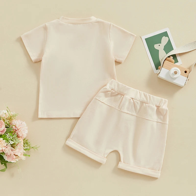 Girls Easter 'Hunny Bunny' Short Set