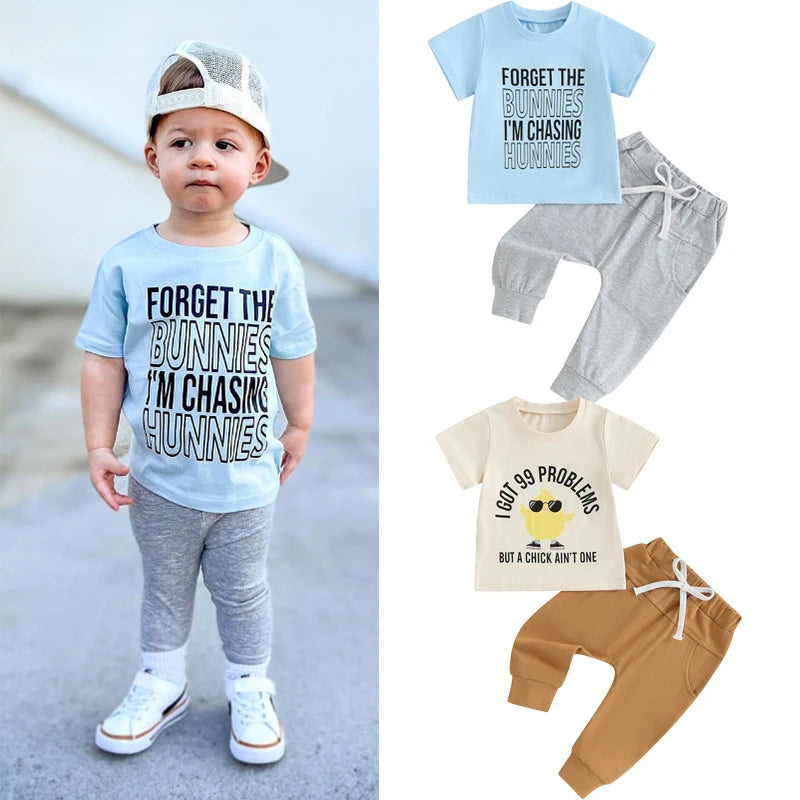 Boys Easter 2pc Funny Outfit