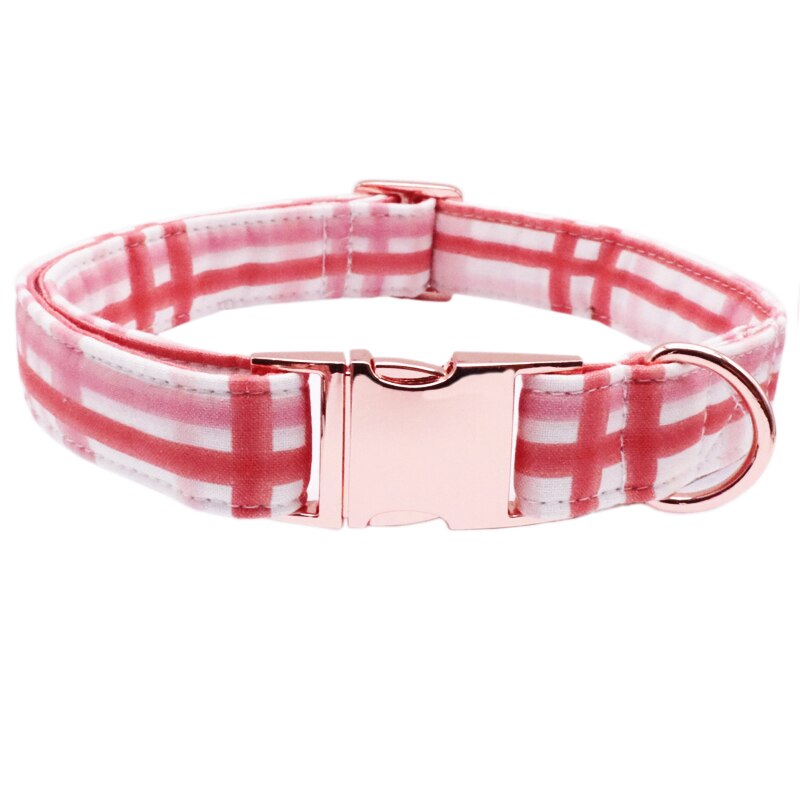 Valentines Day Dog Collar with Bow Tie