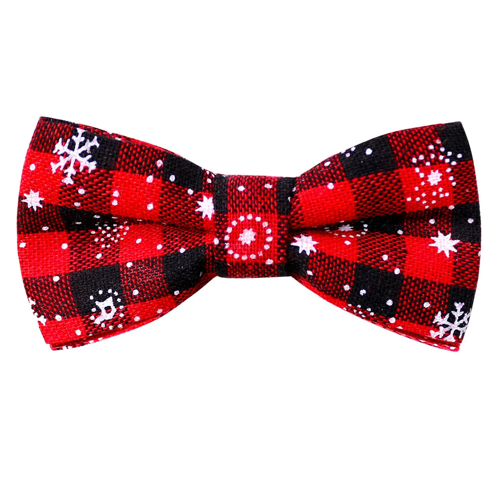 Christmas Dog Collar Bows