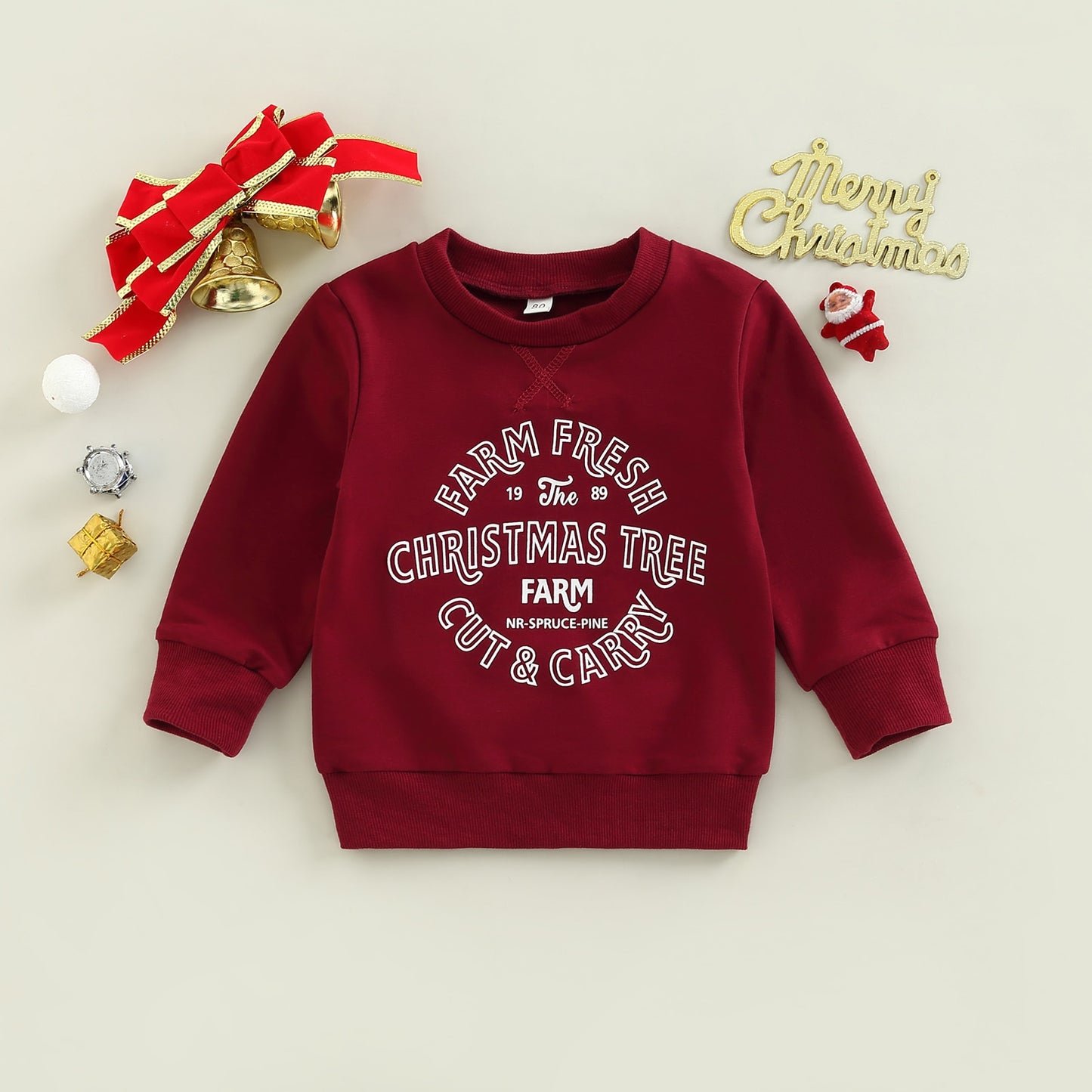 Children's 'Farm Fresh' Christmas Sweatshirt