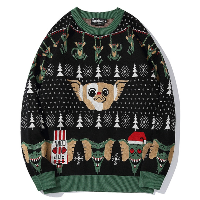 Gremlins Knitted Ugly Christmas Sweater