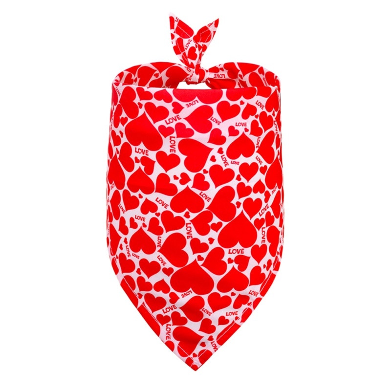 Valentines Day Dog Bandanas