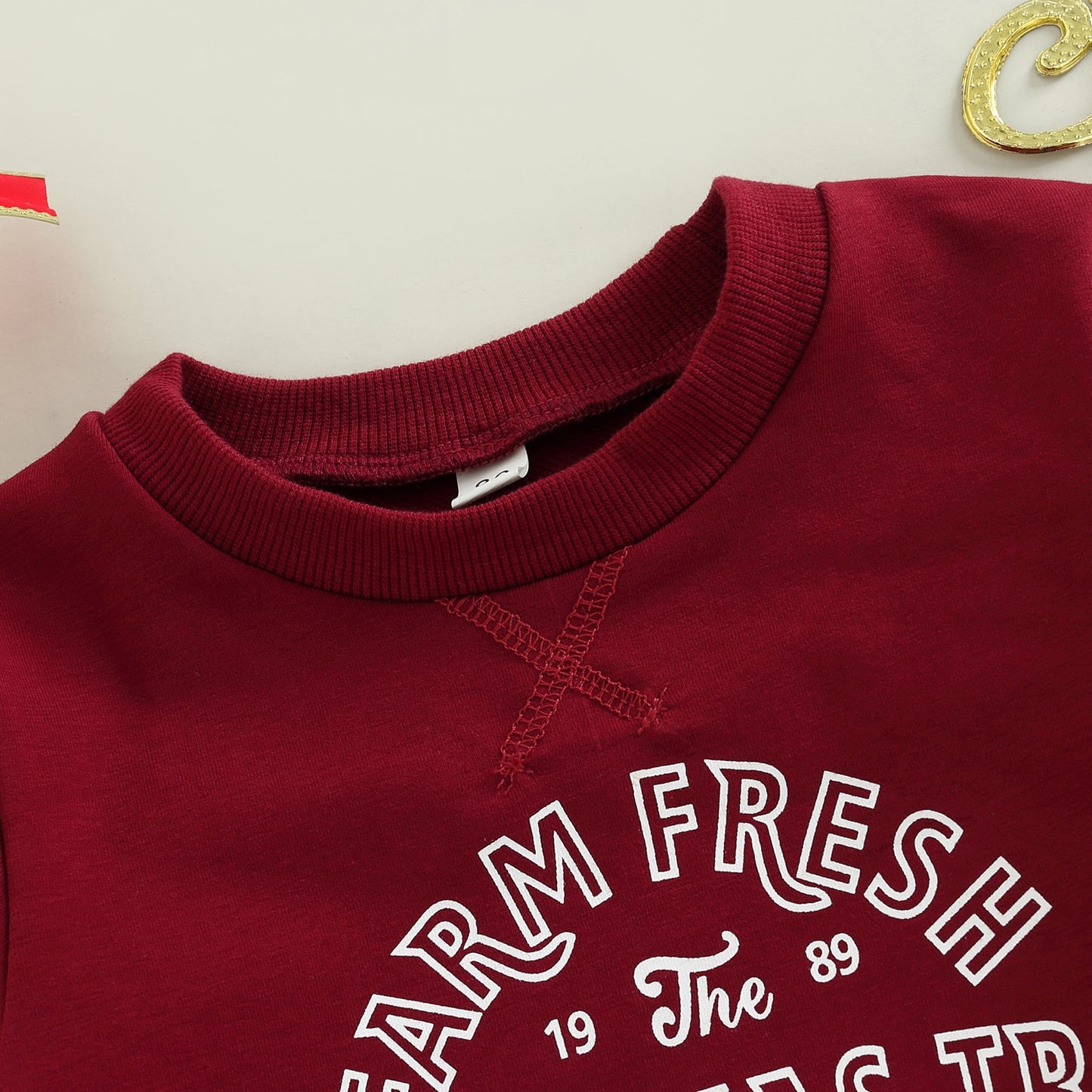 Children's 'Farm Fresh' Christmas Sweatshirt