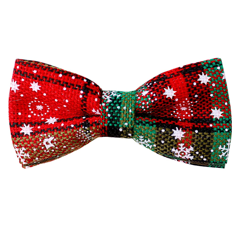 Christmas Dog Collar Bows